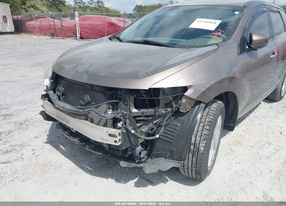 2014 NISSAN MURANO S VIN: JN8AZ1MU8EW420952