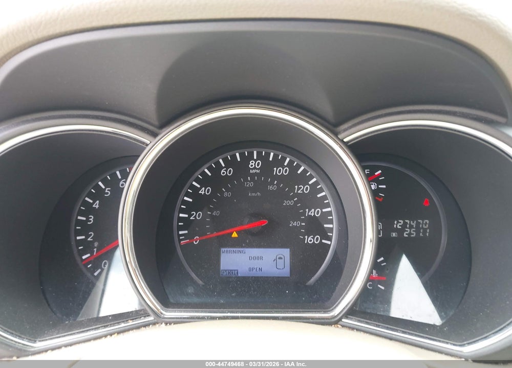 2014 NISSAN MURANO S VIN: JN8AZ1MU8EW420952