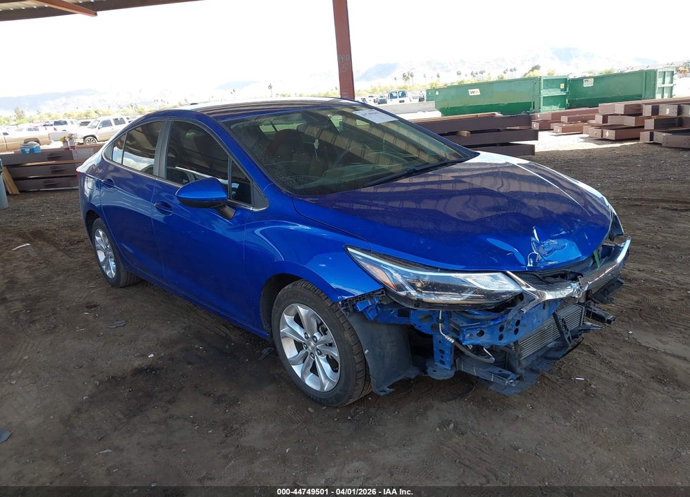 2019 CHEVROLET CRUZE LT VIN: 1G1BE5SM3K7138027