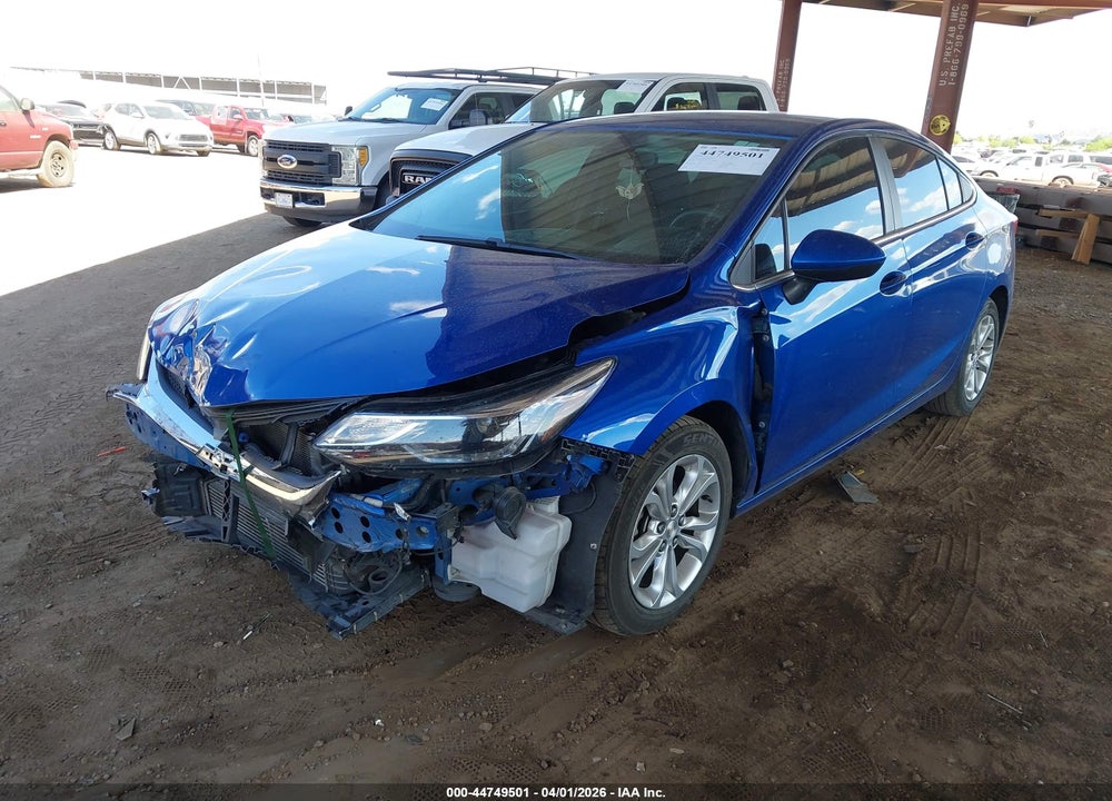 2019 CHEVROLET CRUZE LT VIN: 1G1BE5SM3K7138027