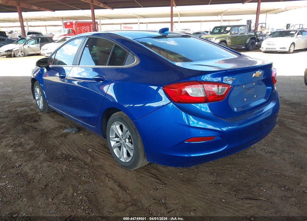 2019 CHEVROLET CRUZE LT VIN: 1G1BE5SM3K7138027