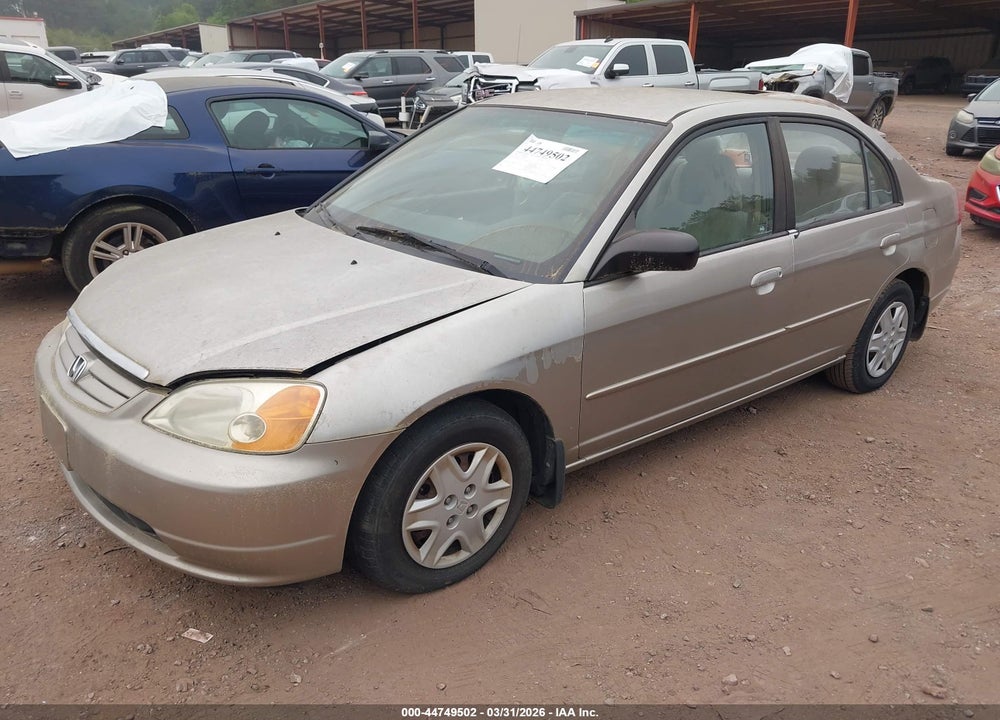 2003 HONDA CIVIC LX VIN: 1HGES16553L007913