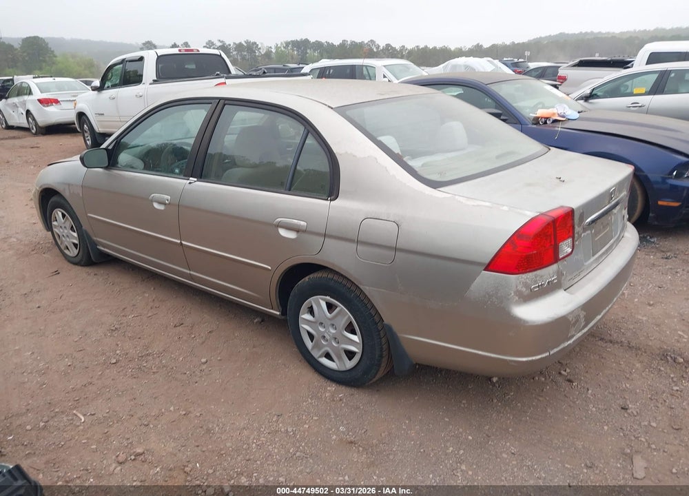2003 HONDA CIVIC LX VIN: 1HGES16553L007913