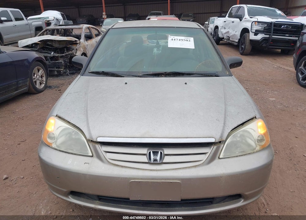 2003 HONDA CIVIC LX VIN: 1HGES16553L007913