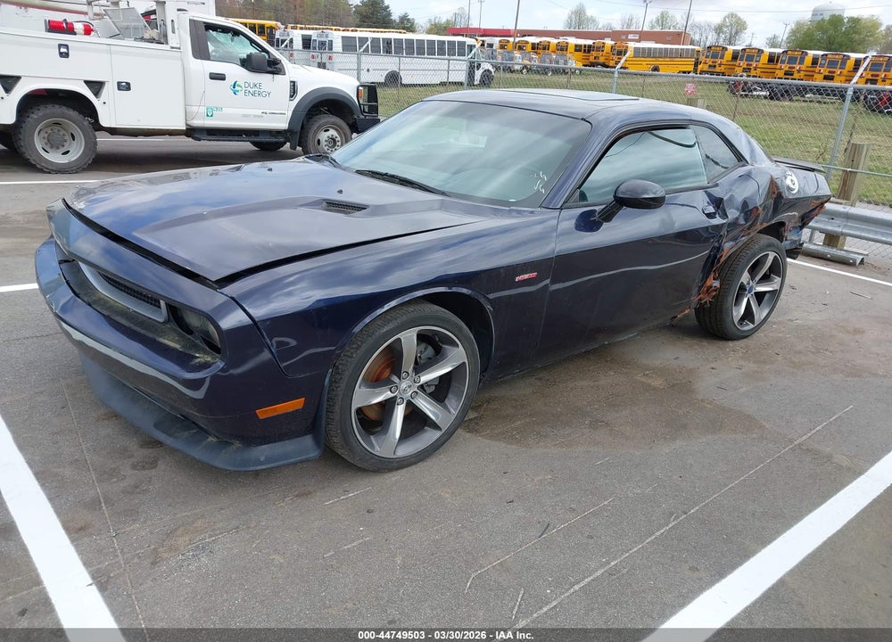 2013 DODGE CHALLENGER R/T VIN: 2C3CDYBT5DH628780