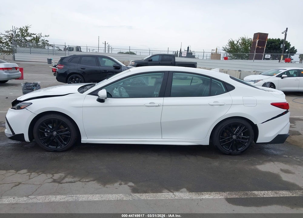 2025 TOYOTA CAMRY SE VIN: 4T1DAACK5SU038722