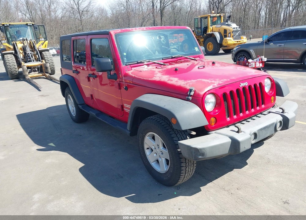 2010 JEEP WRANGLER UNLIMITED SPORT VIN: 1J4BA3H17AL114849