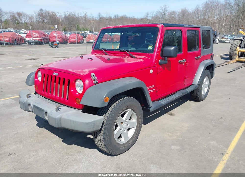 2010 JEEP WRANGLER UNLIMITED SPORT VIN: 1J4BA3H17AL114849