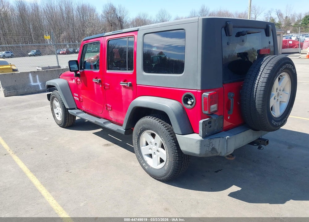 2010 JEEP WRANGLER UNLIMITED SPORT VIN: 1J4BA3H17AL114849