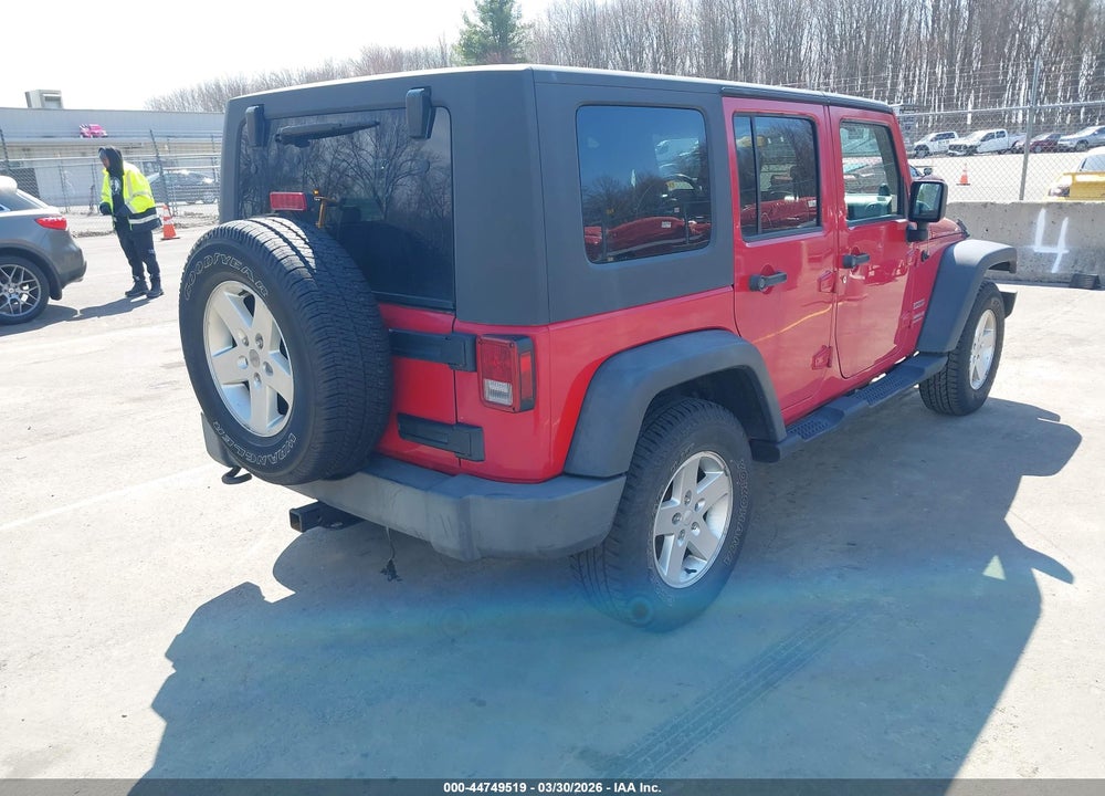 2010 JEEP WRANGLER UNLIMITED SPORT VIN: 1J4BA3H17AL114849