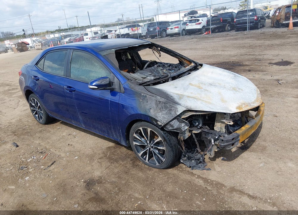 2018 TOYOTA COROLLA SE VIN: 2T1BURHE8JC038696