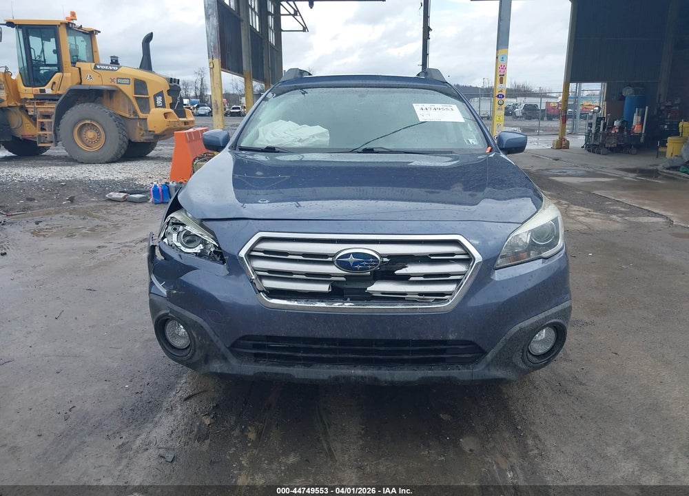 2015 SUBARU OUTBACK 2.5I PREMIUM VIN: 4S4BSACC0F3228100