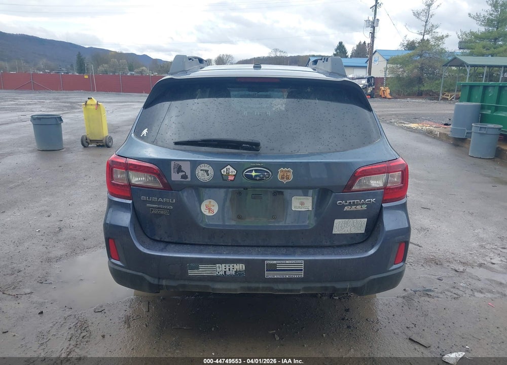 2015 SUBARU OUTBACK 2.5I PREMIUM VIN: 4S4BSACC0F3228100