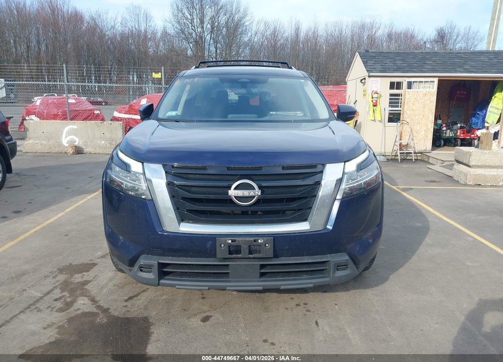 2022 NISSAN PATHFINDER SV 4WD VIN: 5N1DR3BC8NC260308