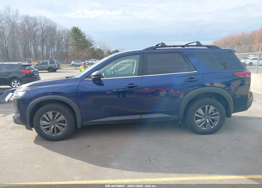 2022 NISSAN PATHFINDER SV 4WD VIN: 5N1DR3BC8NC260308