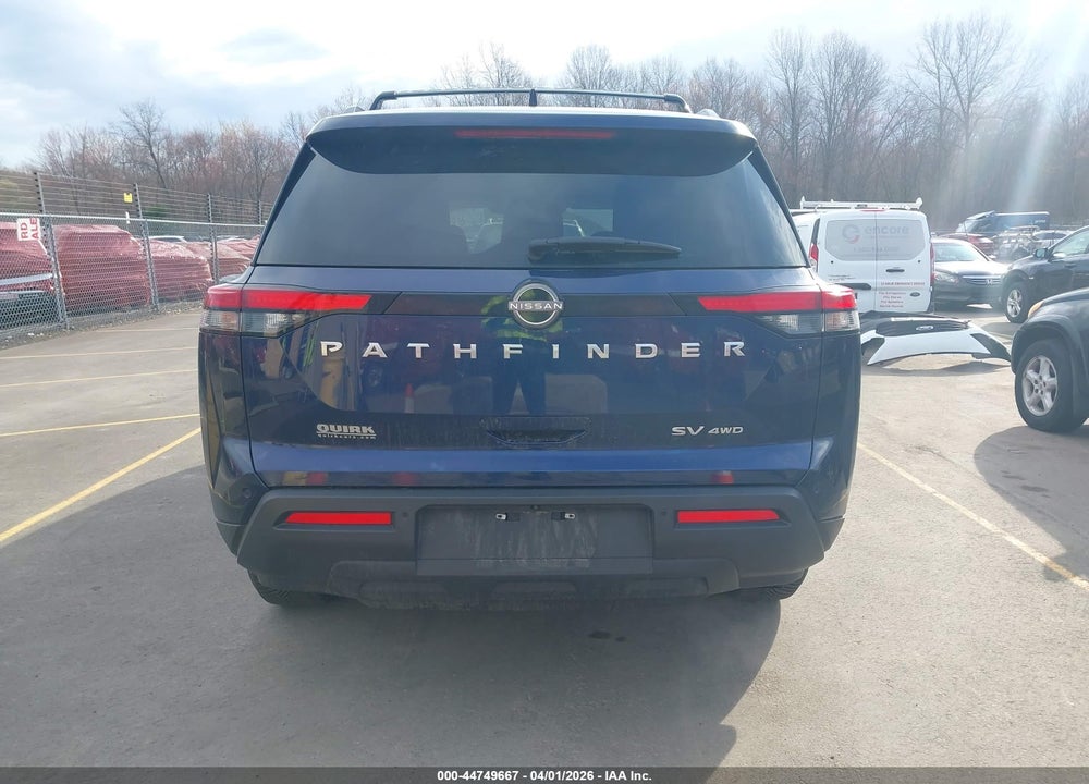 2022 NISSAN PATHFINDER SV 4WD VIN: 5N1DR3BC8NC260308