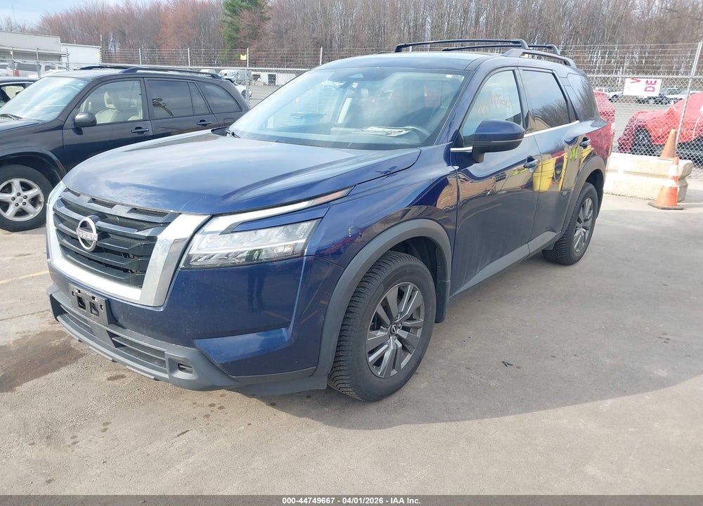 2022 NISSAN PATHFINDER SV 4WD VIN: 5N1DR3BC8NC260308
