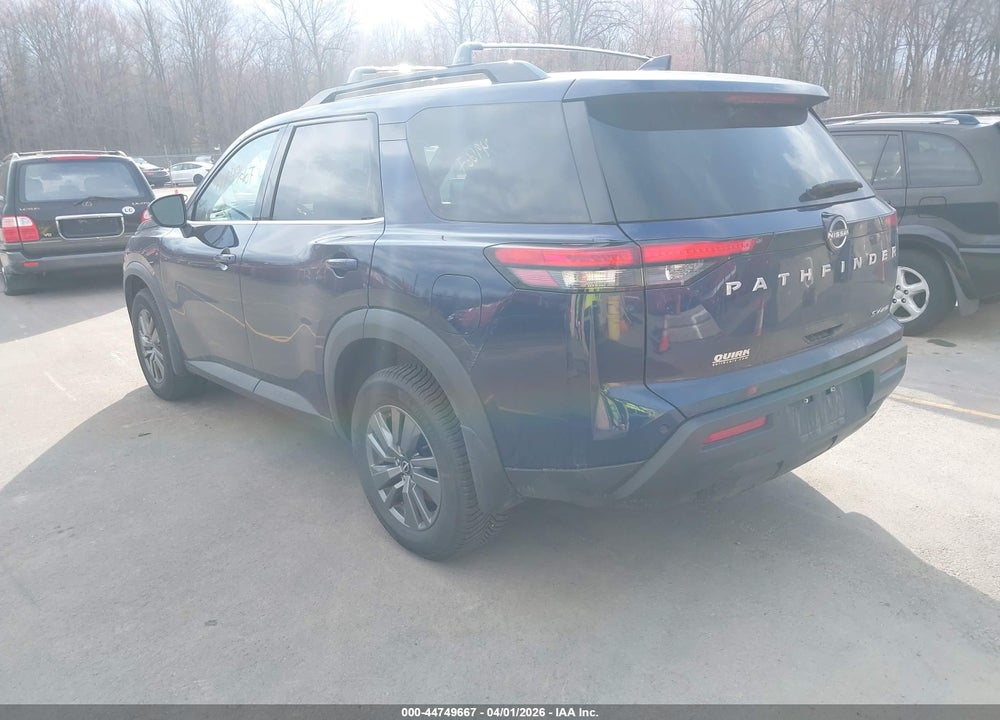 2022 NISSAN PATHFINDER SV 4WD VIN: 5N1DR3BC8NC260308
