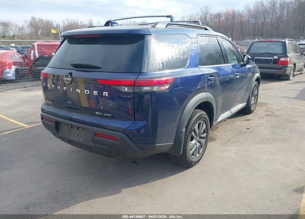 2022 NISSAN PATHFINDER SV 4WD VIN: 5N1DR3BC8NC260308