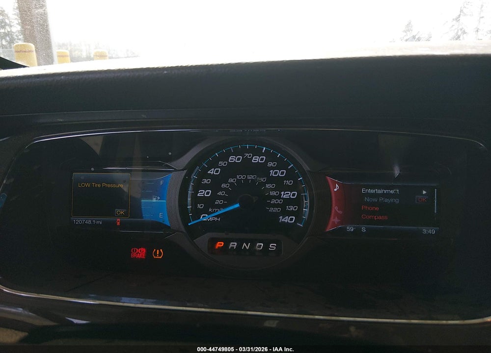 2013 FORD TAURUS LIMITED VIN: 1FAHP2F85DG232507