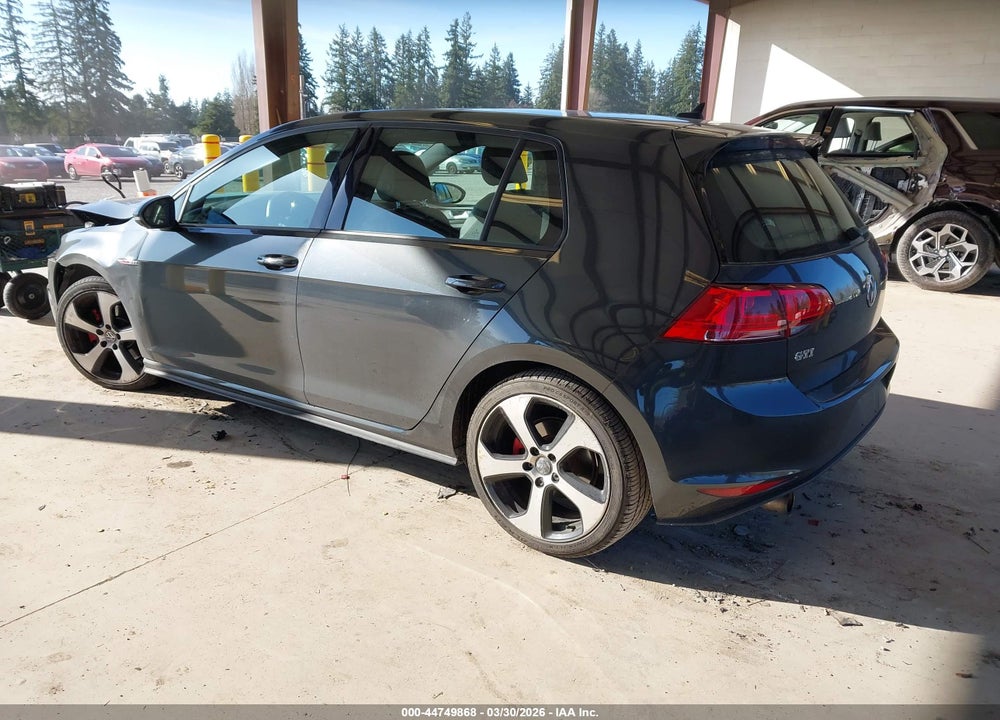 2015 VOLKSWAGEN GOLF GTI 2.0T AUTOBAHN 4-DOOR VIN: 3VW4T7AU3FM030793