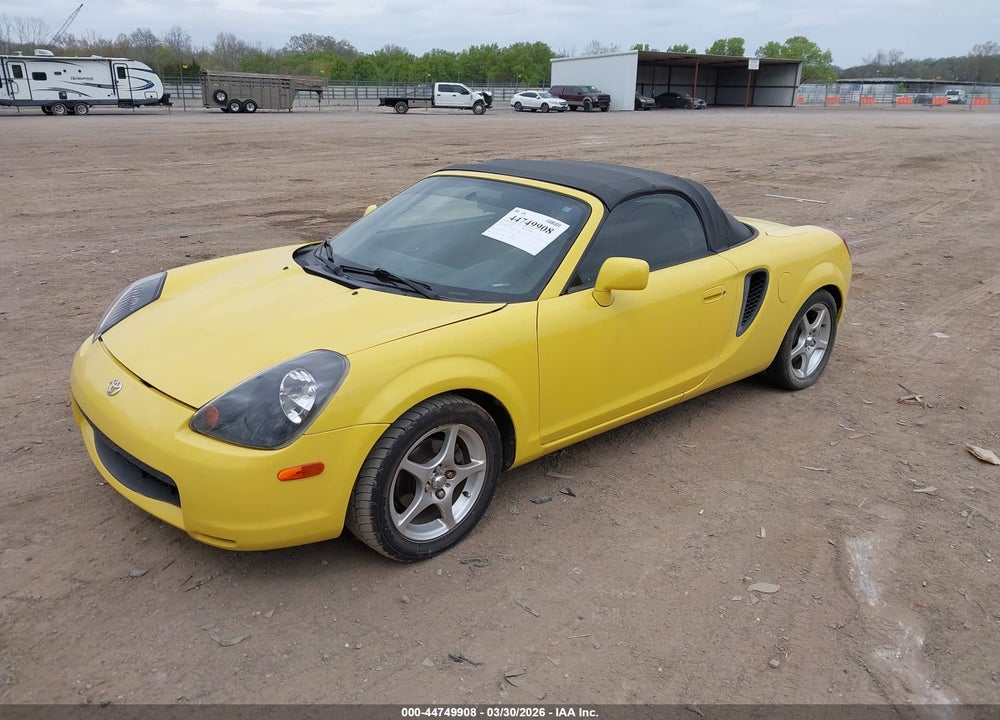 2002 TOYOTA MR2 SPYDER VIN: JTDFR320920044502
