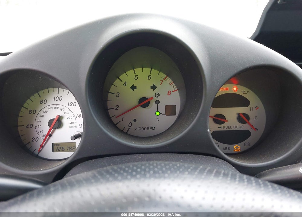 2002 TOYOTA MR2 SPYDER VIN: JTDFR320920044502