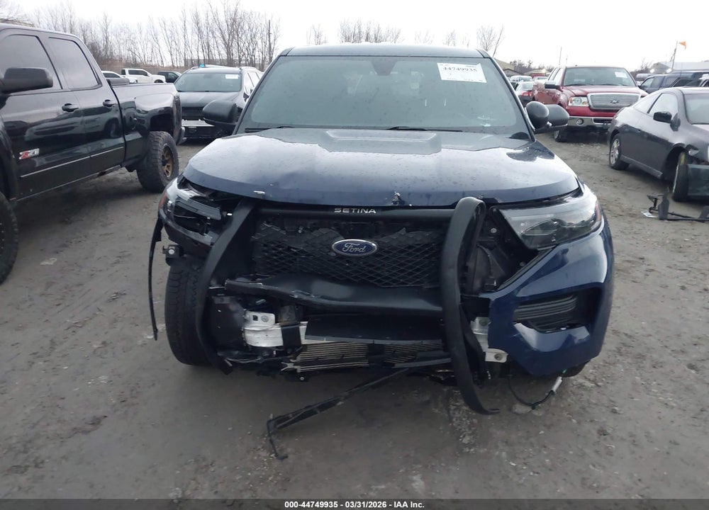 2021 FORD POLICE INTERCEPTOR UTILITY VIN: 1FM5K8AW6MNA17682