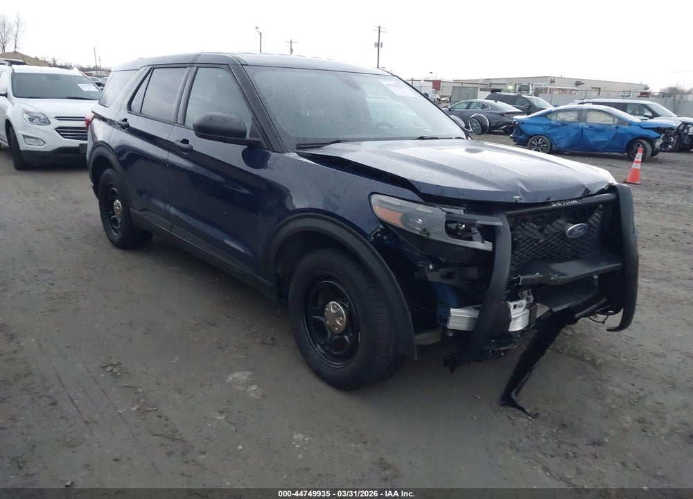 2021 FORD POLICE INTERCEPTOR UTILITY VIN: 1FM5K8AW6MNA17682