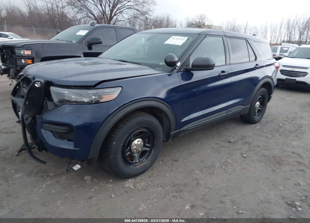 2021 FORD POLICE INTERCEPTOR UTILITY VIN: 1FM5K8AW6MNA17682