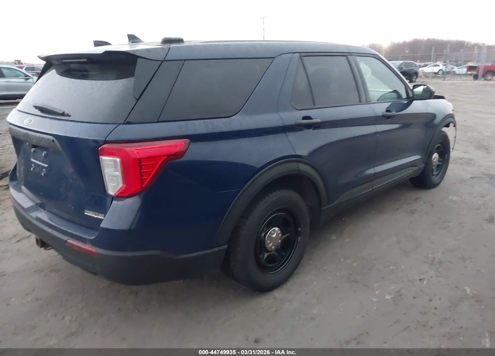 2021 FORD POLICE INTERCEPTOR UTILITY VIN: 1FM5K8AW6MNA17682