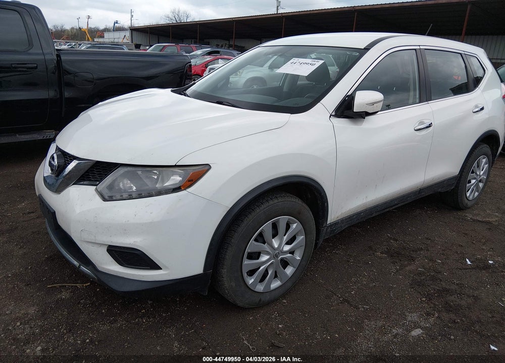 2015 NISSAN ROGUE S VIN: KNMAT2MV1FP579867