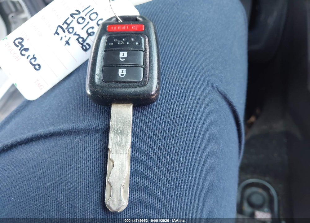 2016 HONDA FIT LX VIN: JHMGK5H5XGX024926