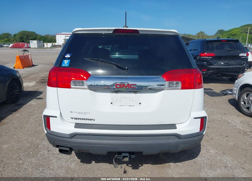 2016 GMC TERRAIN SL VIN: 2GKALLEK0G6106767