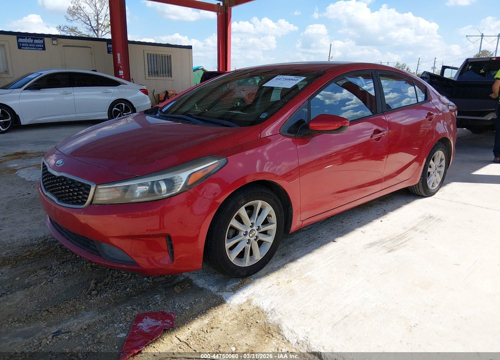2017 KIA FORTE S VIN: 3KPFL4A75HE098207
