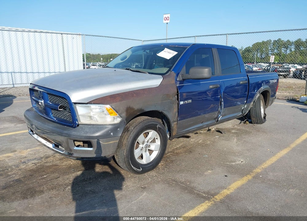 2010 DODGE RAM 1500 SLT/SPORT/TRX VIN: 1D7RB1CTXAS202868