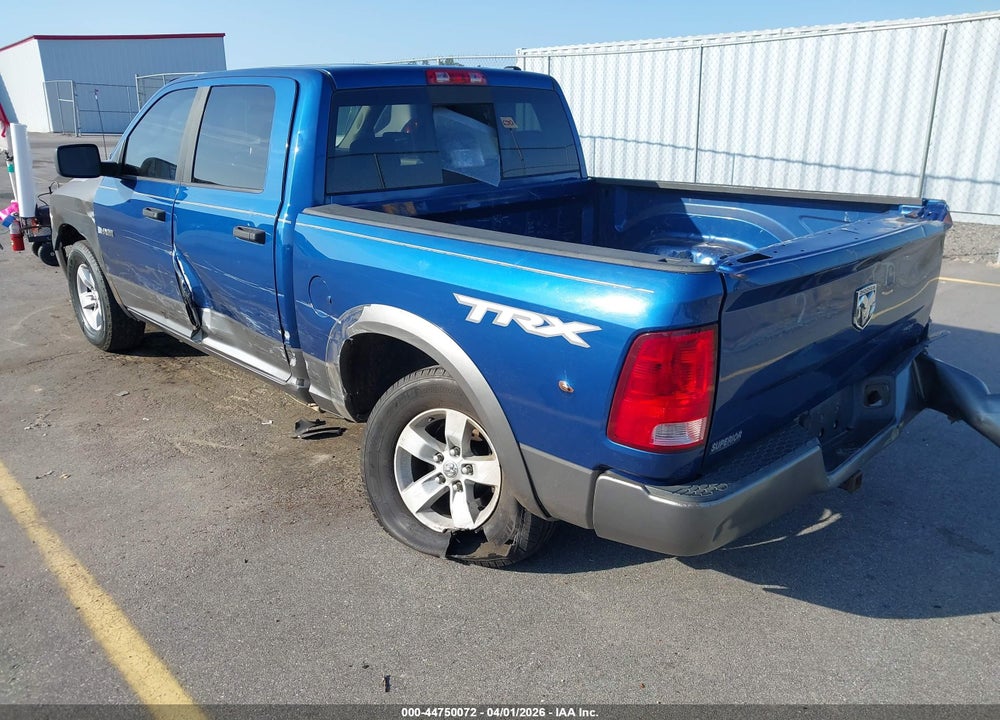 2010 DODGE RAM 1500 SLT/SPORT/TRX VIN: 1D7RB1CTXAS202868