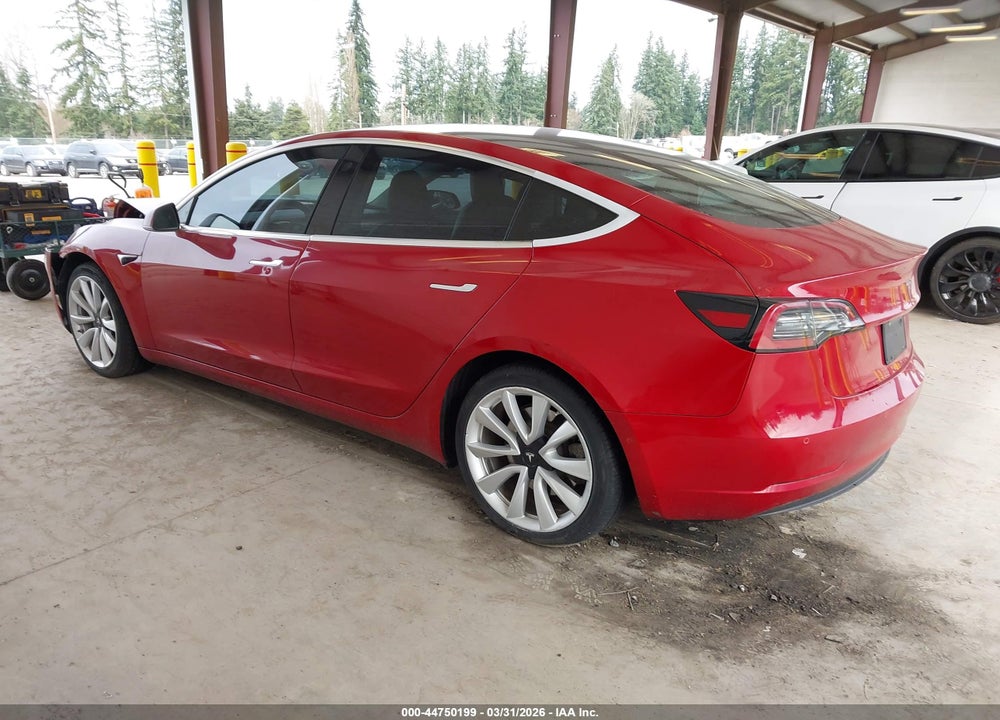 2019 TESLA MODEL 3 LONG RANGE/PERFORMANCE VIN: 5YJ3E1EB8KF535239