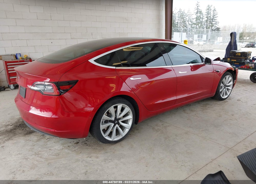 2019 TESLA MODEL 3 LONG RANGE/PERFORMANCE VIN: 5YJ3E1EB8KF535239