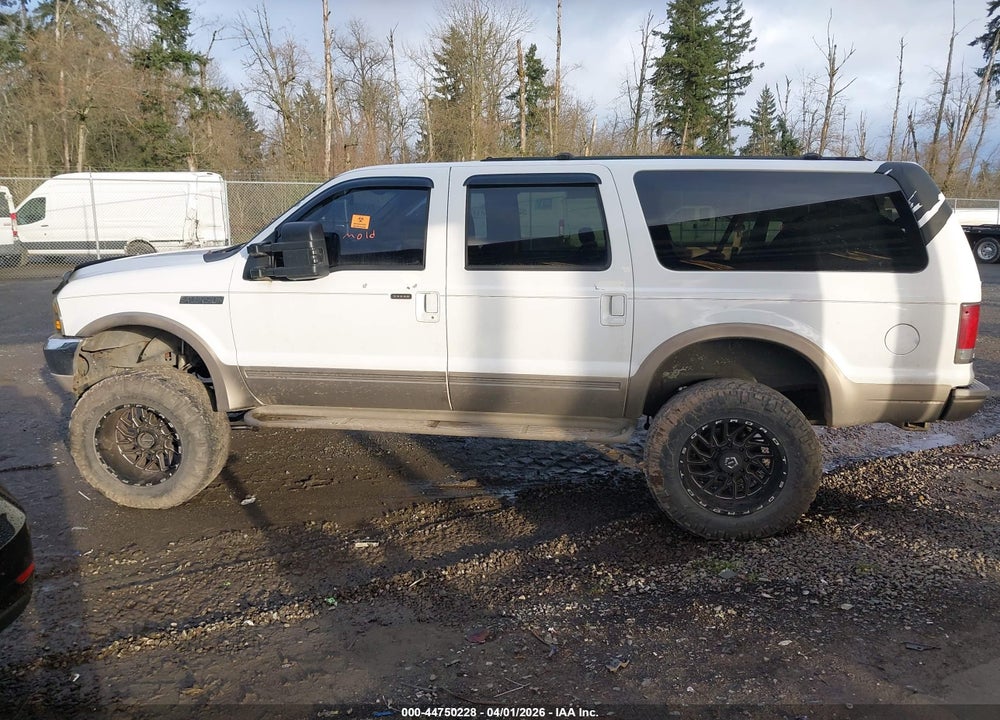 2003 FORD EXCURSION EDDIE BAUER VIN: 1FMSU45P53ED31914