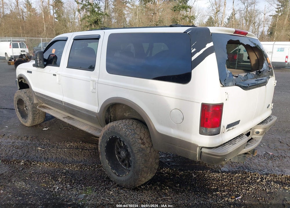 2003 FORD EXCURSION EDDIE BAUER VIN: 1FMSU45P53ED31914