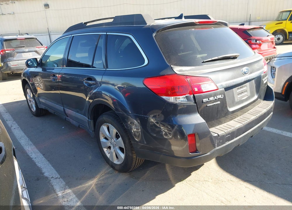 2011 SUBARU OUTBACK 2.5I LIMITED VIN: 4S4BRBJC4B3409201