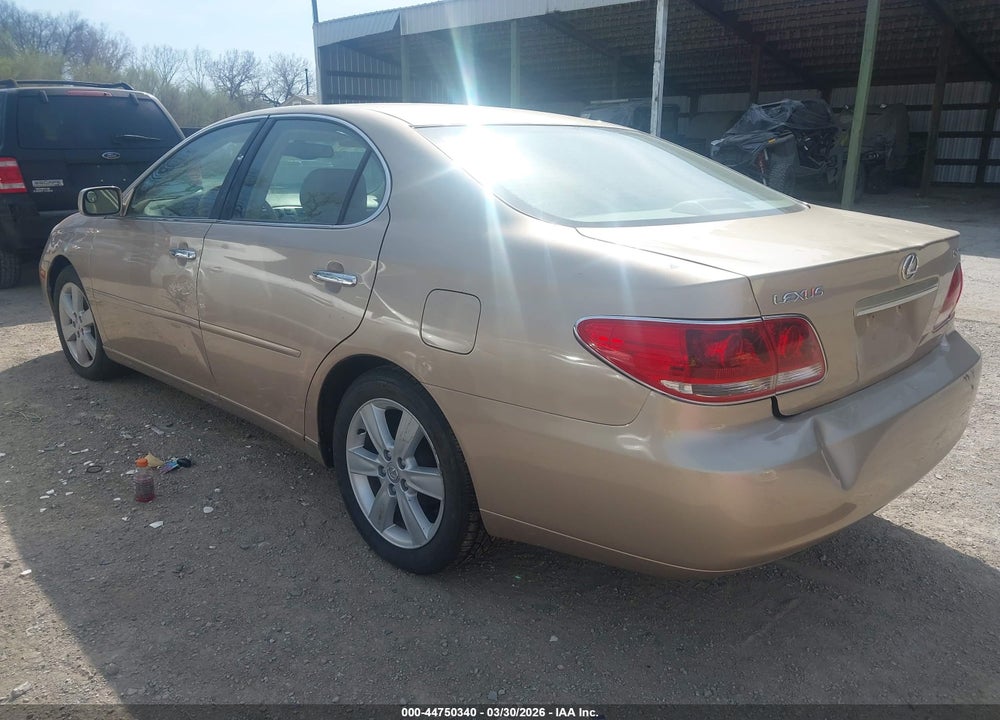 2005 LEXUS ES 330 VIN: JTHBA30G955139363