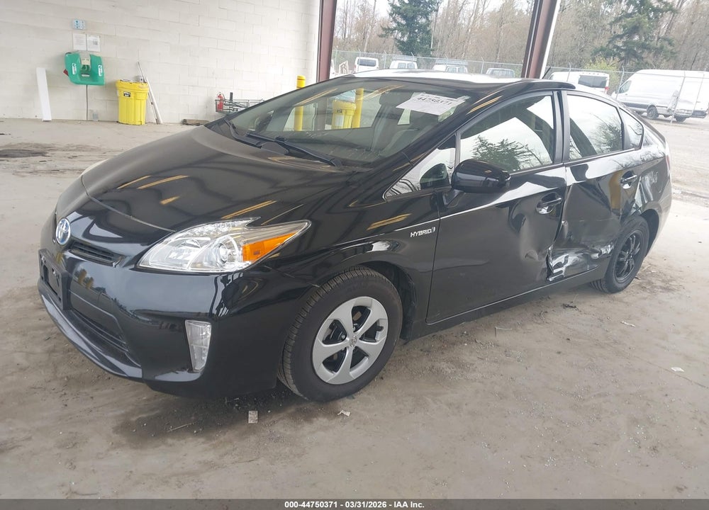 2012 TOYOTA PRIUS TWO VIN: JTDKN3DU1C5505772