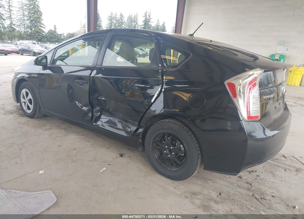 2012 TOYOTA PRIUS TWO VIN: JTDKN3DU1C5505772