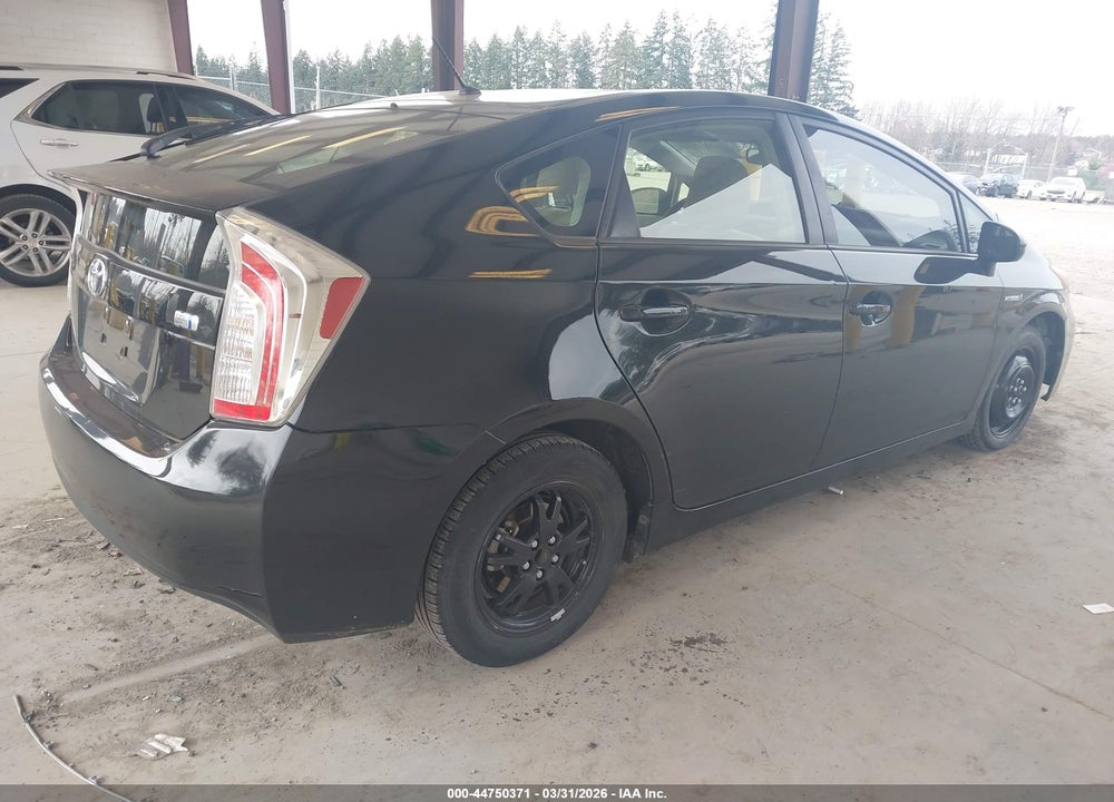 2012 TOYOTA PRIUS TWO VIN: JTDKN3DU1C5505772