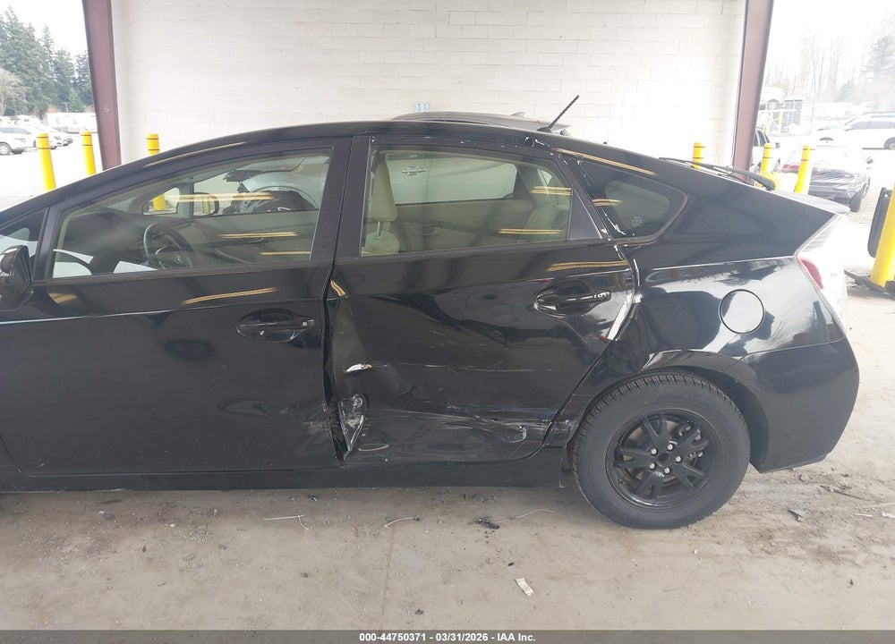 2012 TOYOTA PRIUS TWO VIN: JTDKN3DU1C5505772