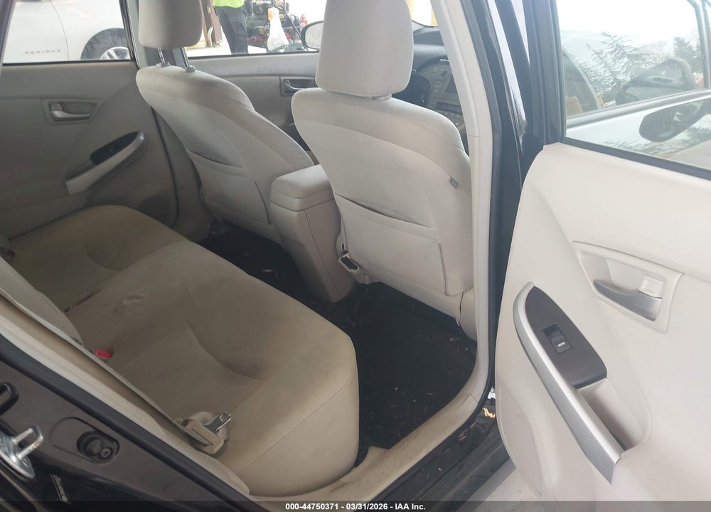 2012 TOYOTA PRIUS TWO VIN: JTDKN3DU1C5505772