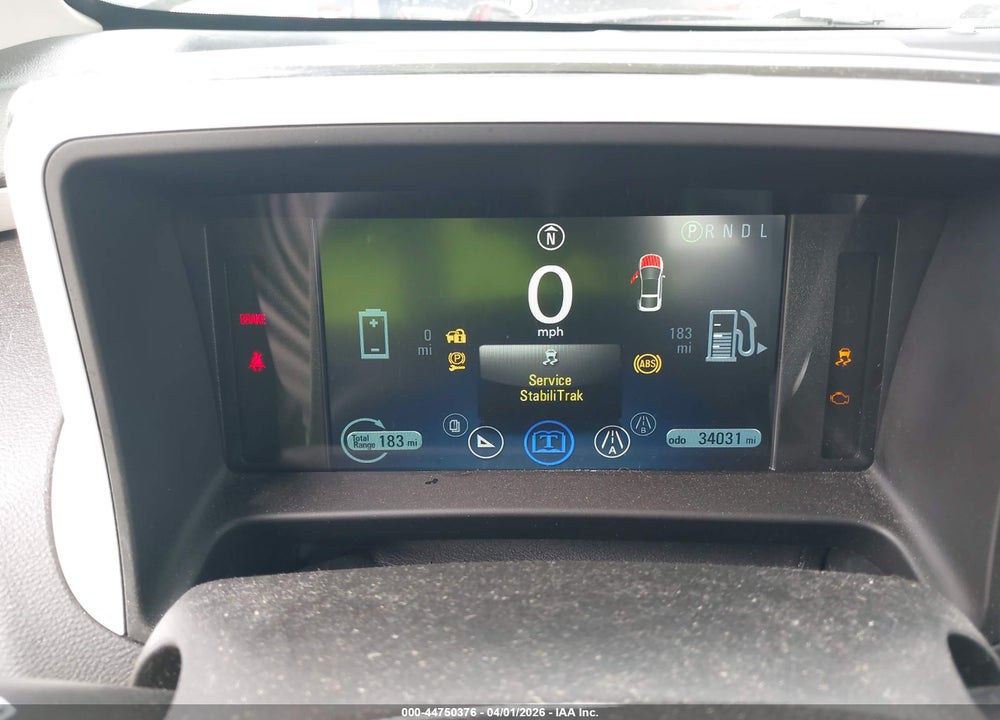 2011 CHEVROLET VOLT VIN: 1G1RC6E43BU099088