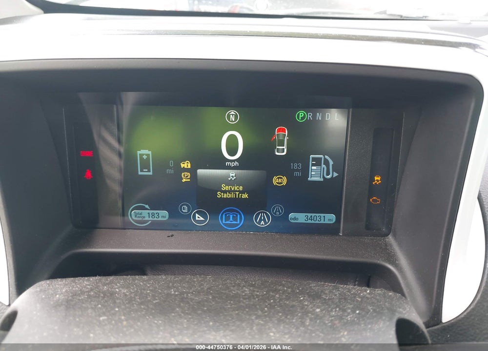 2011 CHEVROLET VOLT VIN: 1G1RC6E43BU099088